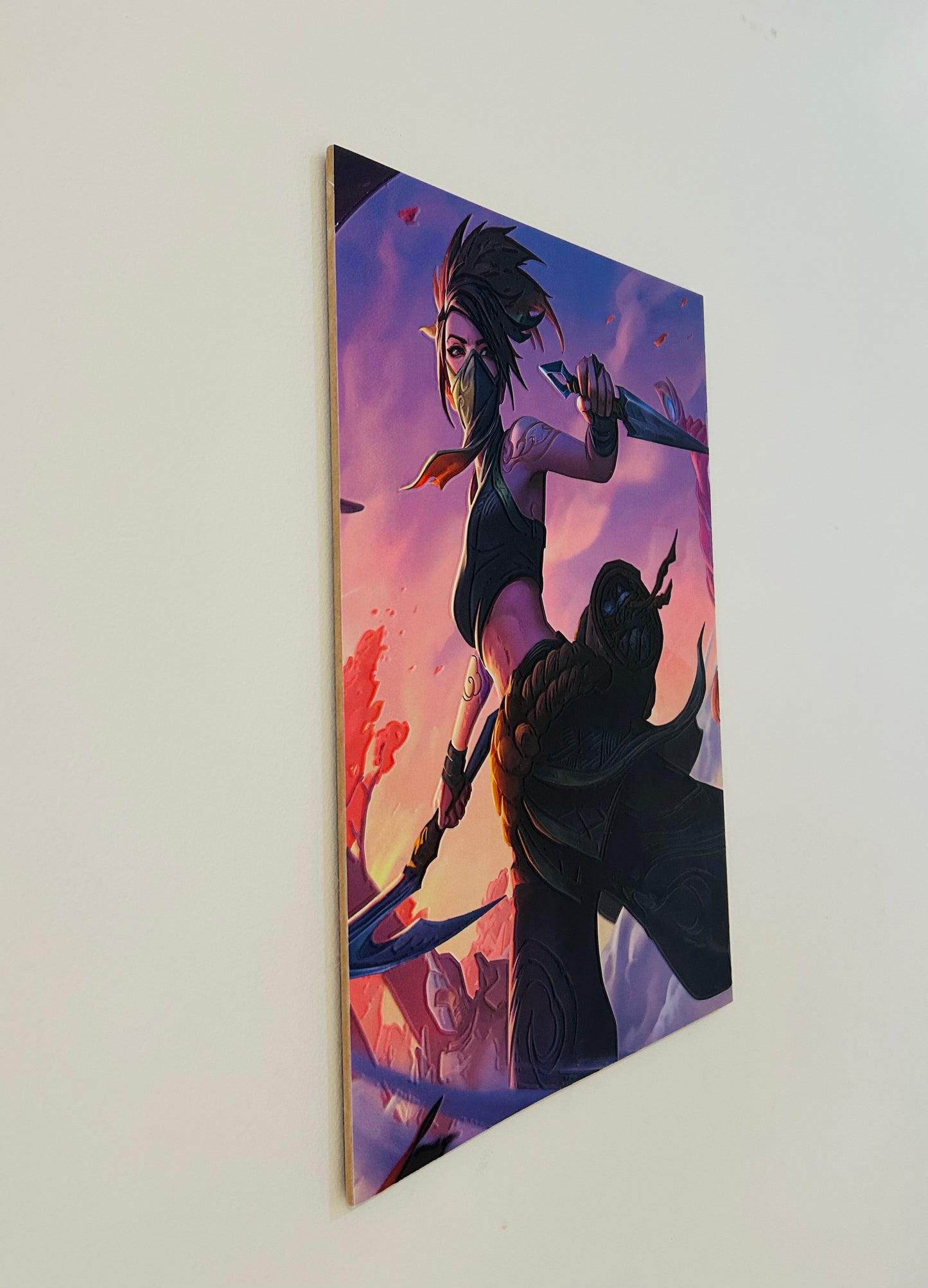 Arttistry Premium Wooden Panel - Akali Professional Print