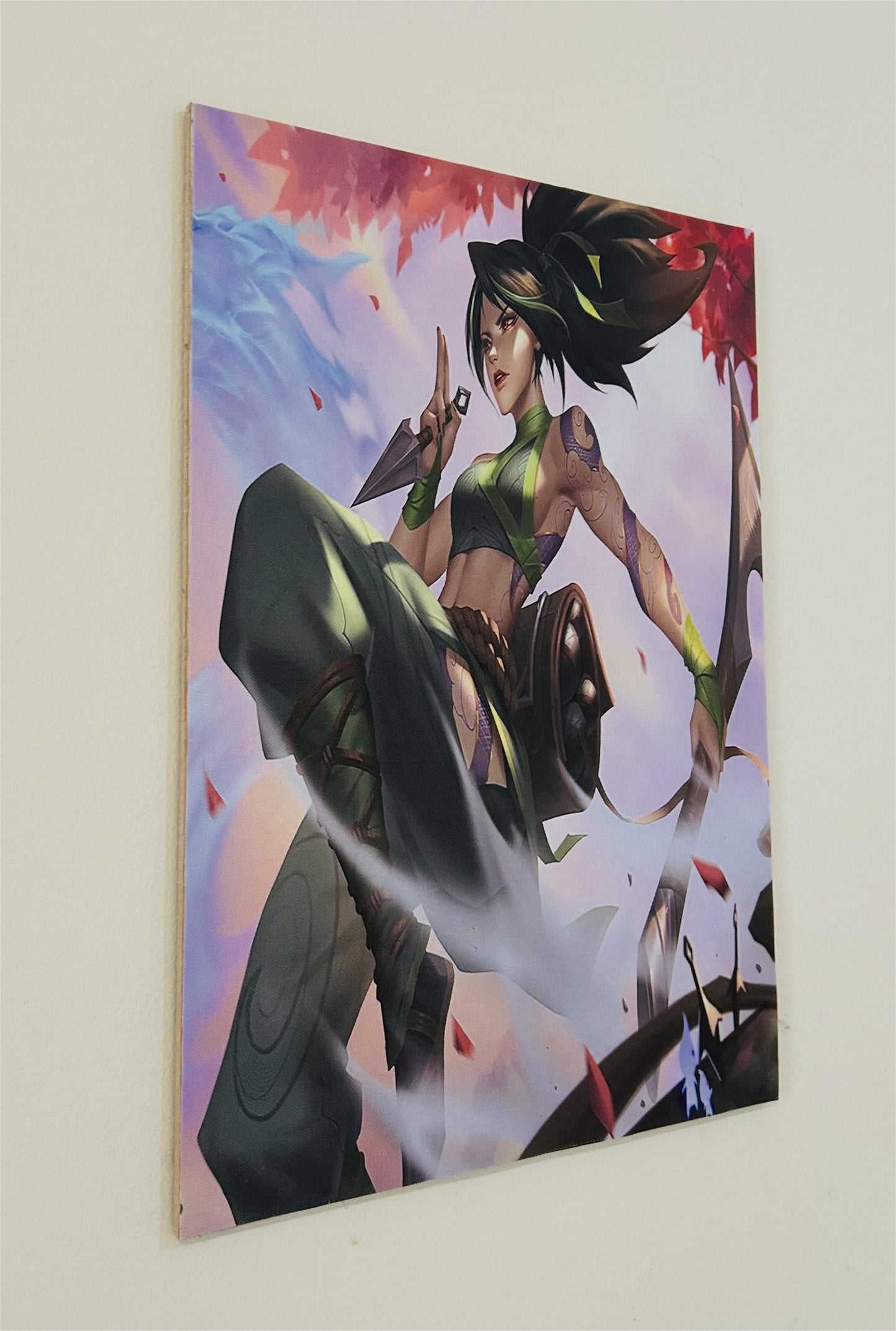 Arttistry Premium Wooden Panel - Akali Professional Print
