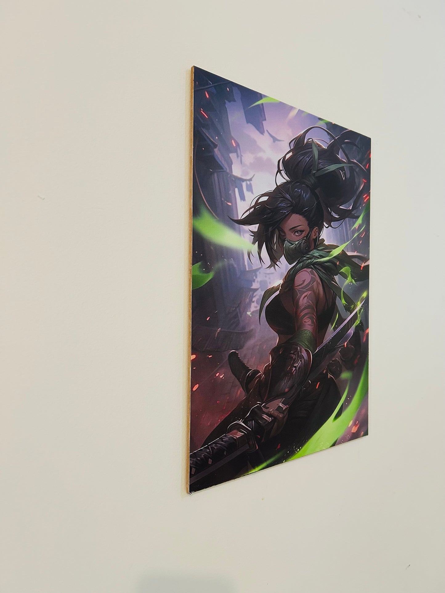 Arttistry Premium Wooden Panel - Akali Professional Print (Copy)