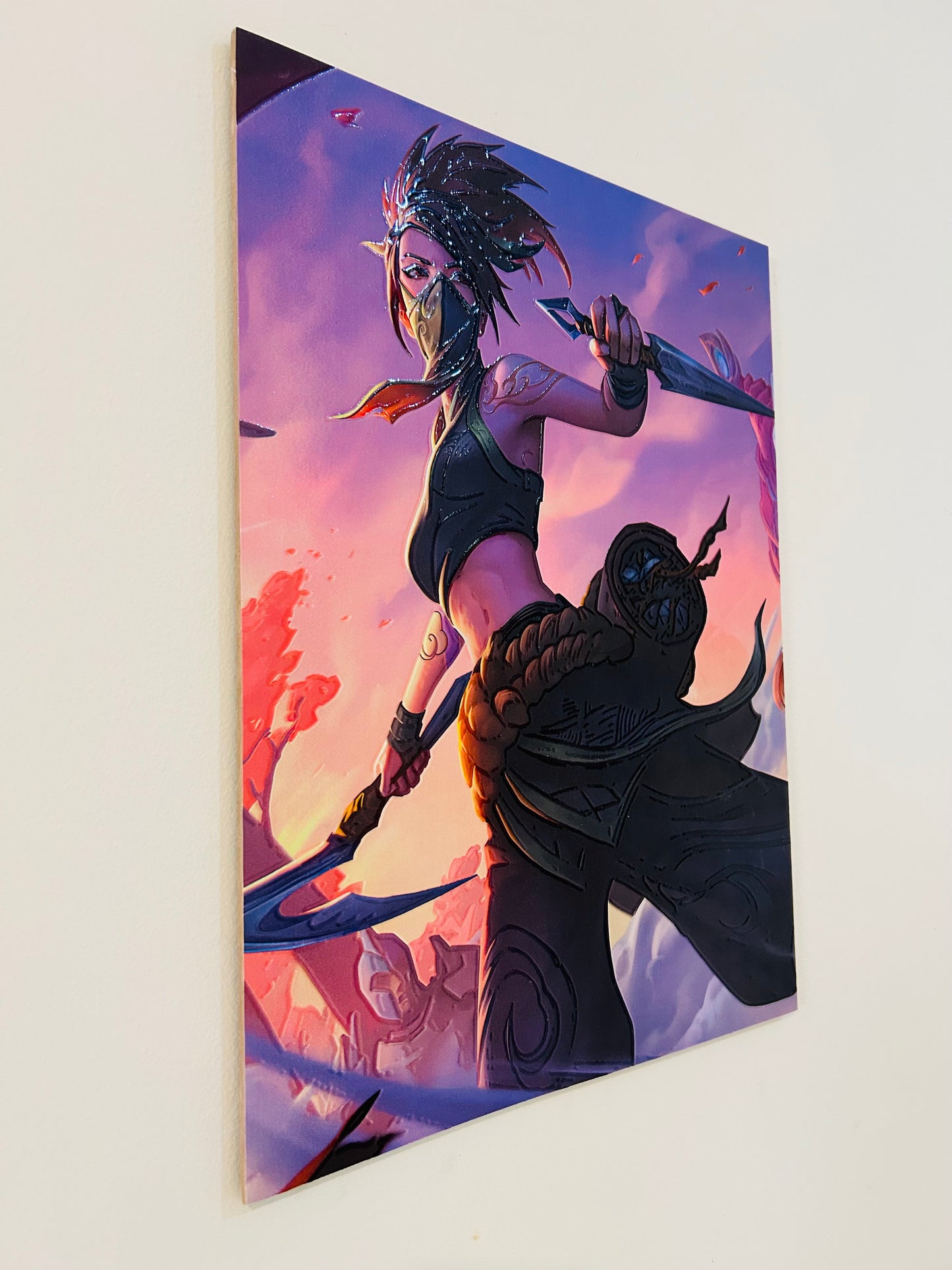 Arttistry Premium Wooden Panel - Akali Professional Print (Copy)